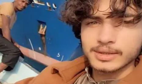 Influencer asal Yaman, Rashid Al Haddad, yang mirip dengan aktor Wonka, Timothee Chalamet.