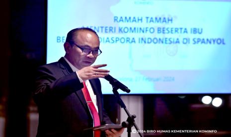 Menteri Komunikasi dan Informatika RI, Budi Arie Setiadi 