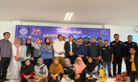 Kampus Digital Kreatif Universitas BSI (Bina Sarana Informatika) sukses menyelenggarakan kegiatan workshop bertajuk ‘Tips & Trik Membuat Modul Ajar Berkualitas Dengan Menggunakan Artificial Intelligence.