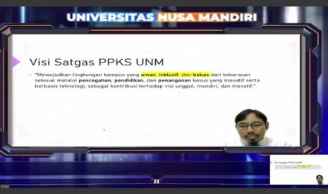 Satgas (Satuan Tugas) Penanggulangan dan Pencegahan Kekerasan Seksual (PPKS) turut serta aktif dalam memastikan lingkungan kampus UNM yang aman dan mendukung bagi seluruh mahasiswa baru. 