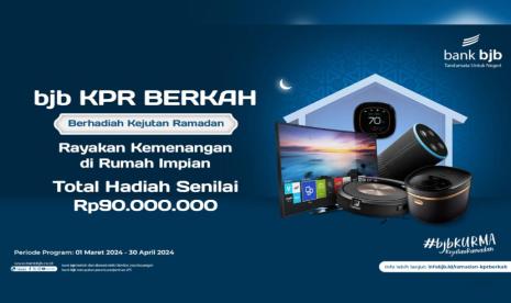 Memeriahkan bulan suci Ramadan, bank bjb menggelar rangkaian promo Kredit Pemilikan Rumah (KPR). 