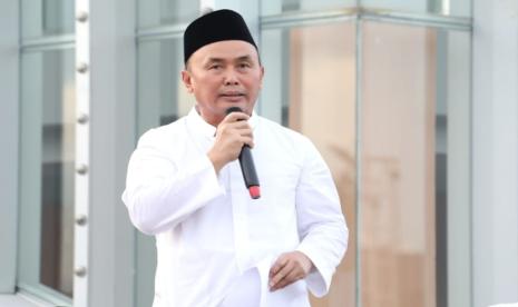 Gubernur Kalteng Sugianto Sabran mengadakan acara buka puasa bersama, di Bundaran Besar Palangka Raya, Senin (8/4/2024). 