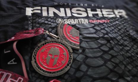 Spartan Race perdana sukses digelar di Ancol Jakarta, Sabtu (25/5/2024). 