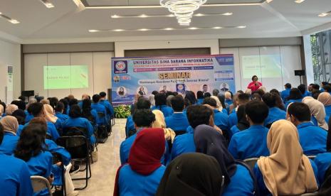 Universitas BSI (Bina Sarana Informatika) berhasil menggelar seminar bertajuk 