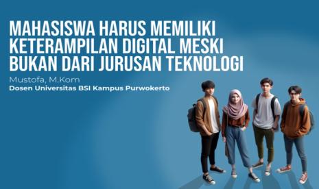 Dosen Universitas BSI (Bina Sarana Informatika) kampus Purwokerto Mustofa.