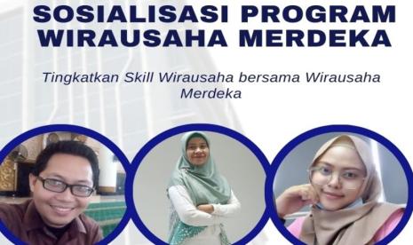 Dalam rangka mempersiapkan Program Wirausaha Merdeka (WMK) 2024, Nusa Mandiri Entrepreneur Center (NEC) akan menggelar sosialisasi Program Wirausaha Merdeka yang akan berlangsung pada Jumat 23 Agustus 2023 secara daring.