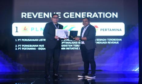 Pertamina Persero memperoleh Penghargaan Juara 3 Kategori Revenue Generation 