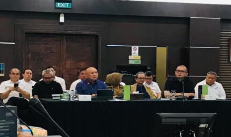 Menteri Koperasi dan UKM, Teten Masduki,  dalam acara Forum Diskusi Menteri Koperasi dan UKM Bersama Redaktur Media dengan tema “Pengarusutamaan Strategi Pengembangan Koperasi dan UKM”, Senin (7/10/2024) lalu di Auditorium Kementerian Koperasi dan UKM, di Jakarta.