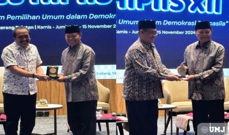 Universitas Muhammadiyah Jakarta (UMJ) jadi tuan rumah Seminar Nasional dan Kongres Himpunan Indonesia untuk Pengembangan Ilmu-Ilmu Sosial (HIPIIS) Ke-12, Kamis (14/11/2024).