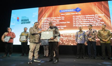  Bank bjb meraih penghargaan bergengsi dalam kategori Indeks Integritas Bisnis Lestari yang diselenggarakan oleh Transparency International Indonesia (TII) bekerja sama dengan TEMPO, yang diselenggarakan di Jakarta, Selasa (10/12/2024).