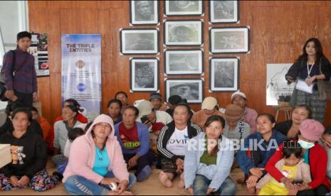 PT Permodalan Nasional Madani (PNM) menyelenggarakan kegiatan pemberdayaan untuk para petani kopi di wilayah Kintamani, Kabupaten Bangli, Provinsi Bali.