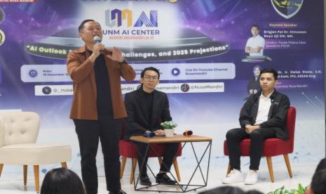 Universitas Nusa Mandiri (UNM) sukses menggelar Seminar dan Launching UNM AI Center di UNM kampus Margonda, Depok, pada Rabu (18/12/2024).