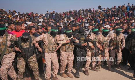 Pejuang Hamas mengapresiasi tokohnya Muhammad Deif.