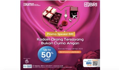 Promo Spesial BRI menghadirkan berbagai promo spesial yang bisa membuat pengalaman berbelanja dan menikmati hari kasih sayang menjadi lebih menyenangkan.