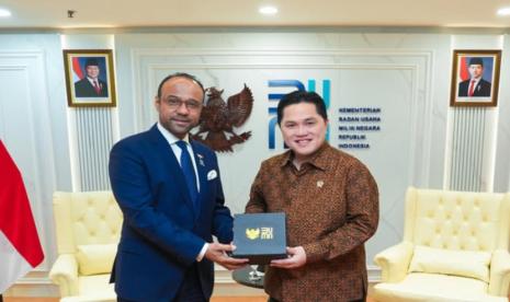 Menteri Badan Usaha Milik Negara (BUMN) Erick Thohir menjajaki kerja sama BUMN dengan Uni Emirat Arab (UEA).