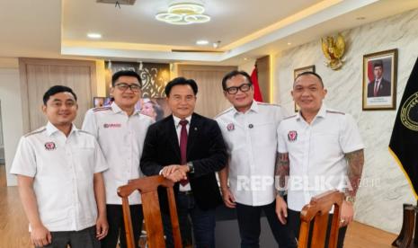 Bertemu Menko Kumham Imipas, PB Orado Sampaikan Komitmen Bangun Domino Indonesia ke Panggung Dunia