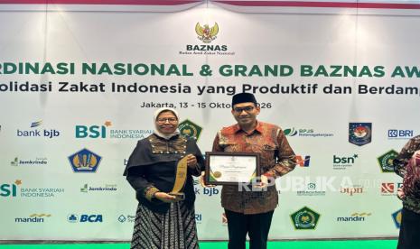 Prestasi Gemilang NU Care-Lazisnu Sabet Gelar LAZ Mitra Terbaik di Grand Baznas Awards 2026
