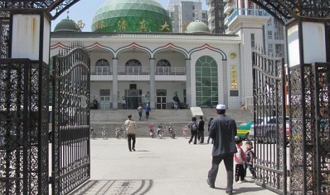 A big mosque in Beijing, China. (illustration)  