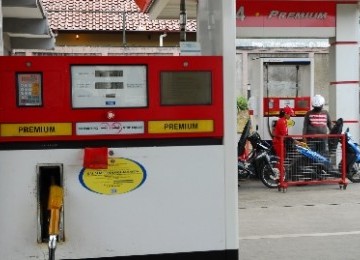 A gas station in South Jakarta. (photo file) 