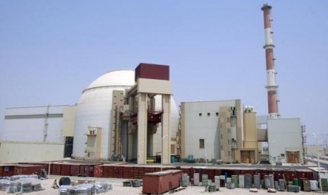 A general view of the Bushehr main nuclear reactor, 1,200 km (746 miles) south of Tehran, August 21, 2010.