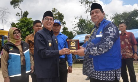 a Komisi VIII DPR RI mengunjungi Kampung Siaga Bencana di Bukittinggi.