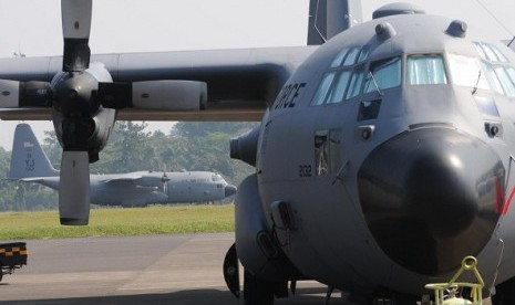 A type of C-130 Hercules (illustration)  