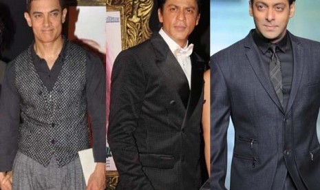 Aamir, Shahrukh, dan Salman Khan