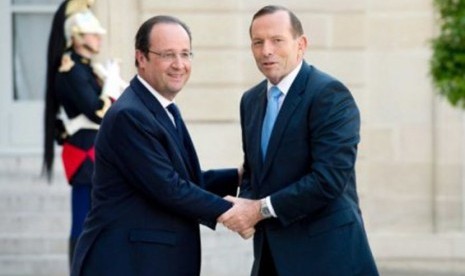 Abbott dan Presiden Prancis, Hollande