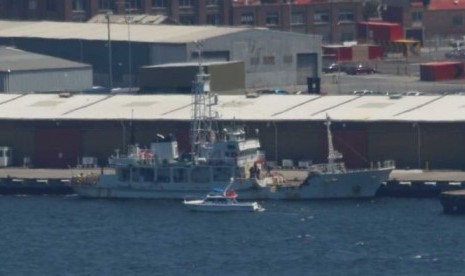 ABF akan menyelidiki kapal Cina pembawa narkoba, yang ditambatkan di Macquarie Point, Hobart.