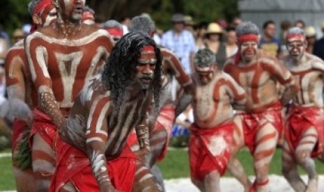 Australian Indigenous people.