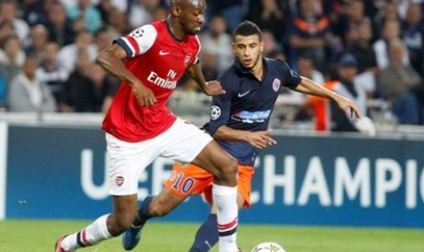 Abou Diaby (kiri)