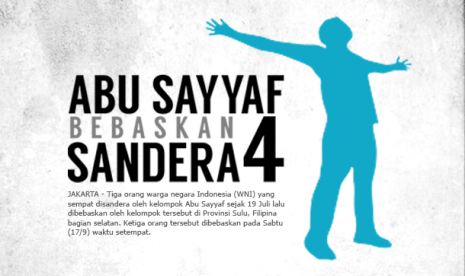 Abu Sayyaf Bebaskan 4 Sandera