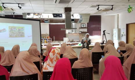 Acara Ajinomoto Indonesia Berbagi di Bulan Penuh Berkah, di Dapur Umami-Ajinomoto Indonesia Head Office.