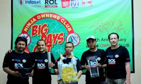 Acara Big Days Out NOC di Bogor, Jawa Barat, Ahad (16/4).