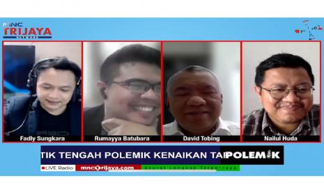 acara diskusi yang membahas topik 