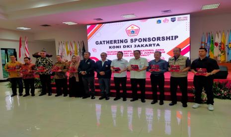 Acara gathering sponsorship KONI DKI dengan BUMD dan pihak swasta.