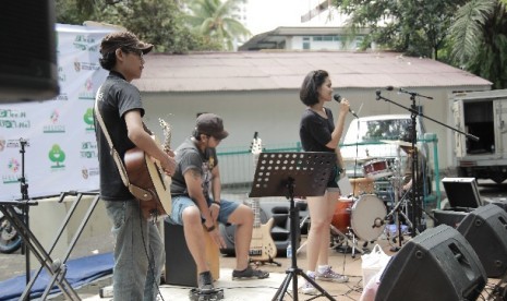 Acara Green Journey di Lapangan Parkir Atma Jaya