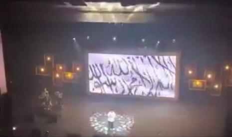 Acara Metamorfoshow di TMII, Jakarta Timur, yang bermuatan propaganda Hizbut Tahrir Indonesia (HTI).