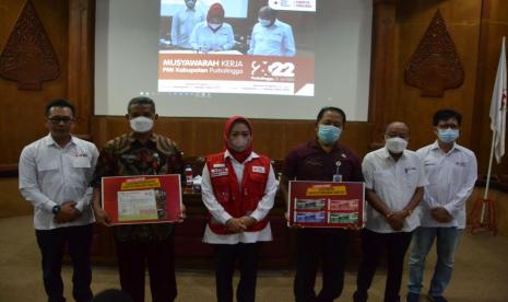 Acara Musyawarah Kerja PMI Kabupaten Purbalingga, Jum