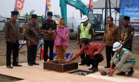 Acara pelatakan batu pertama Museum Muhammadiyah, Sabtu (22/7).