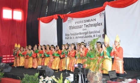 Acara peresmian Technoplex Makassar