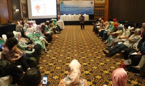 acara workshop lintas agama cegah stunting di Jakarta pada 30-31 Mei.