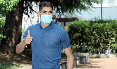 Pemain belakang Inter Milan, Achraf Hakimi.