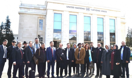 ACT menghadiri Konferensi Hak Asasi Manusia Internasional Uighur 40th Session Human Rights Council di Kantor Perserikatan Bangsa Bangsa di Jenewa, Swiss. 