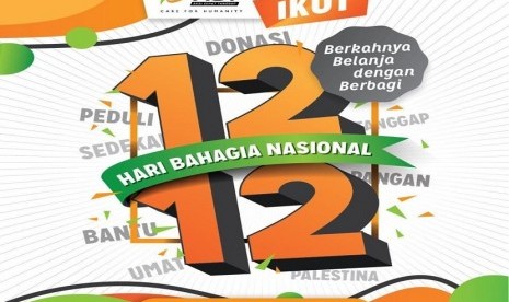 ACT menghadirkan kembali Hari Bahagia Nasional, bertepatan dengan Harbolnas pada Kamis (12/12), dengan tema “Berkahkan Belanja dengan Berbagi