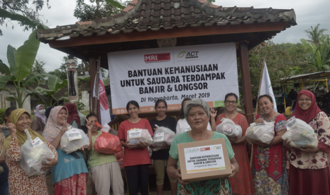 ACT menyalurkan bantuan kepada warga Bantul (sumber: Ist)