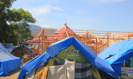 ACT terus membantu para korban gempa Lombok.