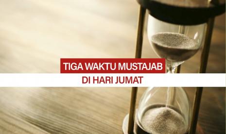 Ada waktu mustajab berdoa di hari Jumat.