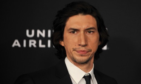 Adam Driver, pemeran Kylo Ren di Star Wars. 