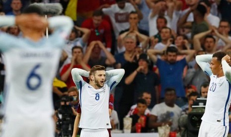 Adam Lallana gagal memanfaatkan sejumlah peluang untuk Inggris saat menghadapi Rusia di babak kualifikasi grup B Piala Eropa 2016, Ahad (12/6) dini hari WIB.